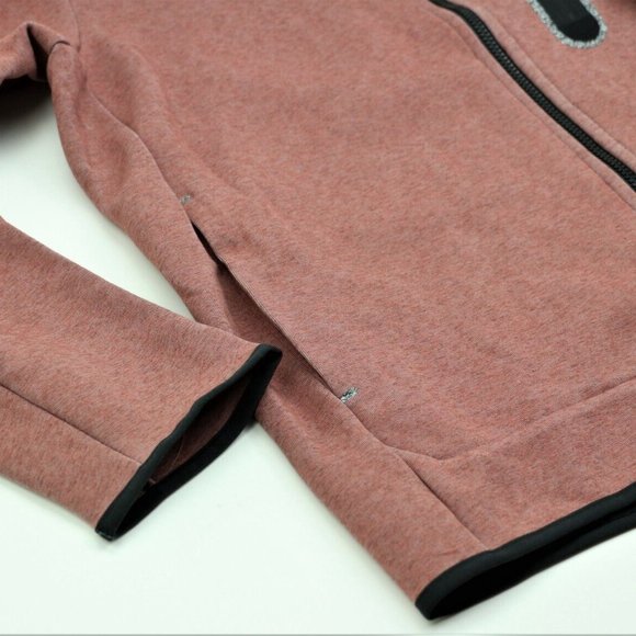 Nike Sportswear Tech Fleece Hoodie Men's Size L DD4688-670 Redstone Jacket New - Picture 12 of 12